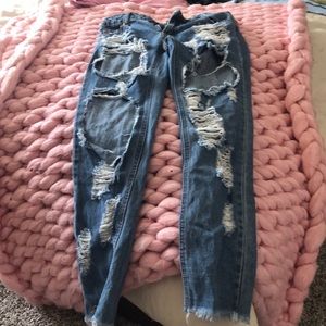 Ripped jeans